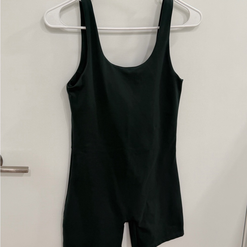 Green Sleeveless Bodysuit